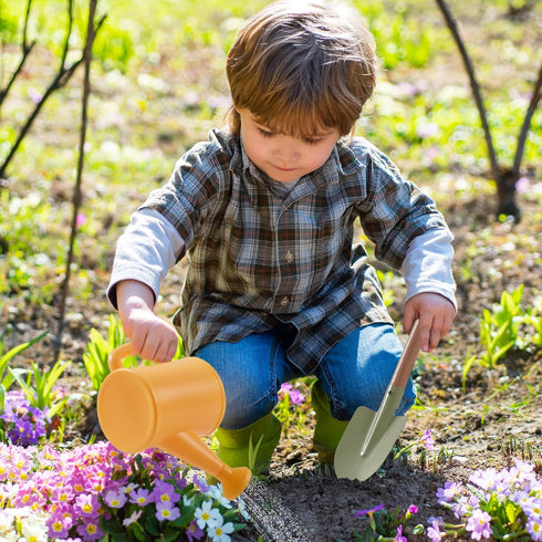 17 Set, Set ROBOTIME Kids Gardening Tools, PCS Toddler Gardening Children's Gardening Tools, Metal Kids Gardening All
