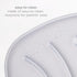 Ubbi Stingray Sink Bather for Baby, Soft Baby Bath Cushion, Newborn Essential
