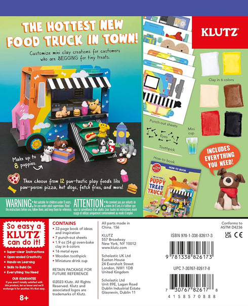 KLUTZ Mini Clay World Puppy Treat Truck Craft Kit
