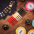 48 Pieces Wooden Cribbage Pegs, Fit 1/8 Holes with Storage Pouch for Cribbage Traditional Board Game, 3 Colors