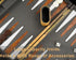 Backgammon, Backgammon Sets 15" Backgammon Sets for Adults, Leather Travel - Classic Board Game (World Map Design)