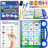 GUFINO Learning Toys for 4 Year Old - Interactive English & Spanish Workbook to Boost Language Development & Cognitive