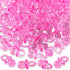 Super Z Outlet Mini Acrylic Baby Pacifiers for Baby Shower Decorations, 144 Pieces (Pink)