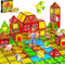 GobiDex Magnetic Tiles with Farm Animals Building Blocks, STEM Sensory Toys for