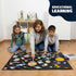 Solar System for Kids with 61 Felt Figures - BONNYCO Space Montessori Toys for Girls Boys Birthday Gifts