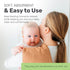 Posh Baby Cotton Burp Cloths, Absorbent, Lightweight, and Gentle Cotton for Mess-Free Moments, Baby Burp Cloths