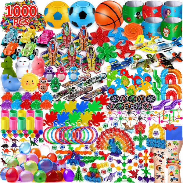 nicknack 1000PCS Party Favor for Kids Birthday Goodie Bag Fillers, Classroom Prizes, Toy Assortment