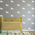 32pcs/Set Metallic Horse Wall Stickers, Vinyl Decals for Kids Room, Removable Mural SA525 (Black)