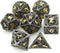 DND Dice Set, Metal Polyhedral Dice Gift for Role Playing, D20 Hollow Dice Set for DND RPG MTG Table Games