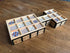 WE Games Royal Game of UR, Ancient Strategy Board Game for 2, Solid Wood with Storage Drawers