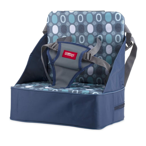 35 9+ Nuby Easy Go Booster Seat - Travel Booster Seat for Babies and Toddlers - Holds Up to Pounds - Months - Blue