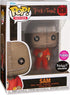 Funko Spirit Halloween Trick 'r Treat Sam with Razor Flocked POP! Figure | Horror Collectible