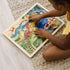Melissa & Doug Dinosaurs Wooden Jigsaw Puzzle with Storage Tray, 24 pcs