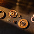 Premium Carnival Pocket Roulette Spinner - Adult Fidget Toy in Neo & Red-Copper