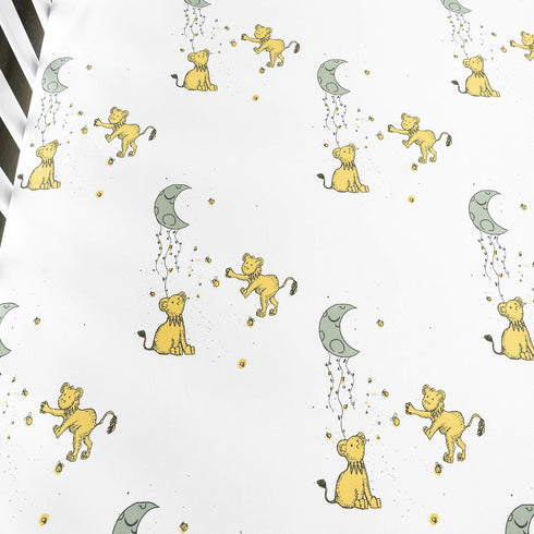 2 Pack 100% 28 52 JumpOff Jo - Fitted Crib Sheet, Super Soft Breathable Cotton Baby Crib Sheet for Standard Crib
