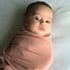 Ely's & Co. Adjustable Swaddles for Newborn, Baby Swaddles 0-3 Months, 2 Pack (Dusty Rose and Mauve Pink Star)