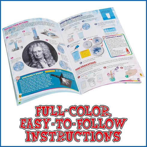 WILD! Science Mind Boggling Science Kit, Explore Amazing STEM Experiments, Easy to Follow Chemistry Activities