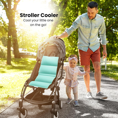 Pack Summer Car Seat Cooling Pad, Stroller Cooling Pad with Ice for Babies Toddler and Kids, Sun and Heat Cover