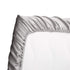 Pro Goleem Fitted Pack n Play Playard Sheet 2 Pack, 27x39 Inch, Unisex White and Gray, Great for Baby Hair Silk Feeling