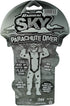 JA-RU Parachute Action Figure Toys, Flying Glider Army Men for Kids, Outdoor Summer Yard Games & Party Favors