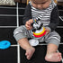 Baby Einstein Stack & Wobble Zen Teether Toy, BPA Free, for Infants 3 Months and Up, Cause and Effect Learning