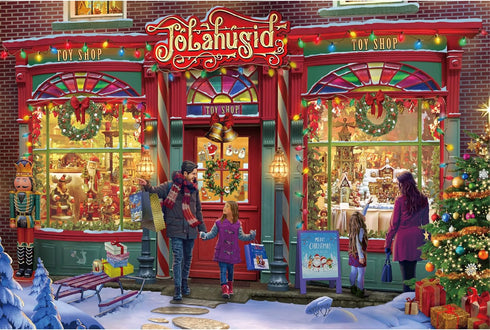 Tektalk Puzzles for Adults, 1000 Piece Wooden Puzzle for Teens & Adults (Toy Shop)
