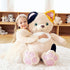 EARTHSOUND 30" Giant Cat Stuffed Animal Plush Toy, Large Kitten Jumbo Cute Fluffy Plushie, Gifts for Kids
