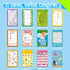 31 SpriteGru Dry Erase Activities Book, Reusable & Erasable Game Pad, Explore and Find, Maze Matching TIC-TAC-Toe Dot