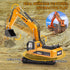 1/40 Scale Metal Excavator Toy, Diecast Digger Trucks for Boys Kids Construction Equipment