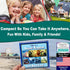 THINK2MASTER Animal Kingdom Info Quest Educational Card Game - Fun Learning for Kids, 2-12 Players, Age 6+, Classroom,