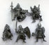 Paladins 54 mm 1/32 - 5 Fantasy Figures, Technolog Russian Toy Soldiers DND Action Miniatures
