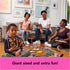 Giant Clue Classic Mystery Party Retro Board Game with Large Rooms, Giant Cards, and Foam Tools for Kids and Families