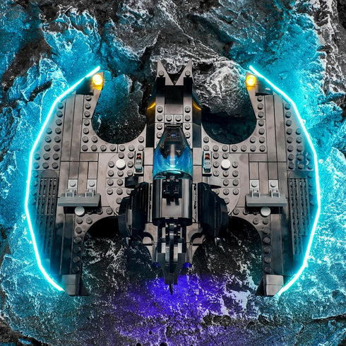 Upgraded Led Light Kit for Lego DC Batwing Building Set, Compatible with Lego 76265 (Model Not Included)