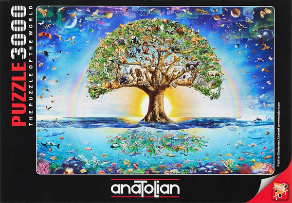 Anatolian Puzzle - Tree of Life, 3000 Piece Jigsaw Puzzle, 4927