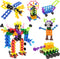 PicassoTiles Building Chips Construction Block 800 Pieces Creative Interlocking Disc Block Toy