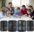 18 KISLANE Board Game Carrying Case with Pockets for Board Games, Pieces, Tokens, Cards and More, Expandable Board Game