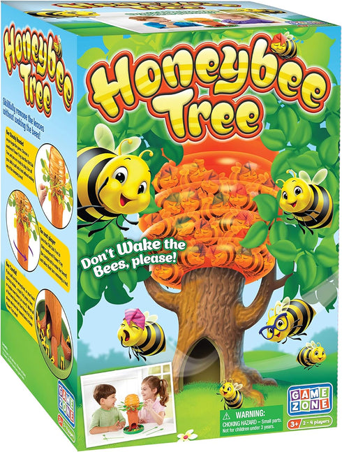 Game Zone Honey Bee Tree Game - Award-Winning Exciting Tabletop Game for Kids and Families