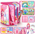JoyCat Travel Toys for Toddlers 1-3, Princess Busy Book Busy Book for