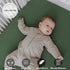 2 Pack, 100% 52x28 Dreamology Muslin Crib Sheets, Cotton Crib Sheet Fitted, for Girls, Boys, Green Crib Sheets
