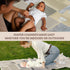 Portable Diaper Changing Pad - Large, Waterproof Travel Changing Pad for Baby with Extra Storage, Wipes Pocket