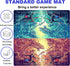 2 60x60cm/23.6x23.6inch Card Rubber Mat - Player, Square playmat for Gamer