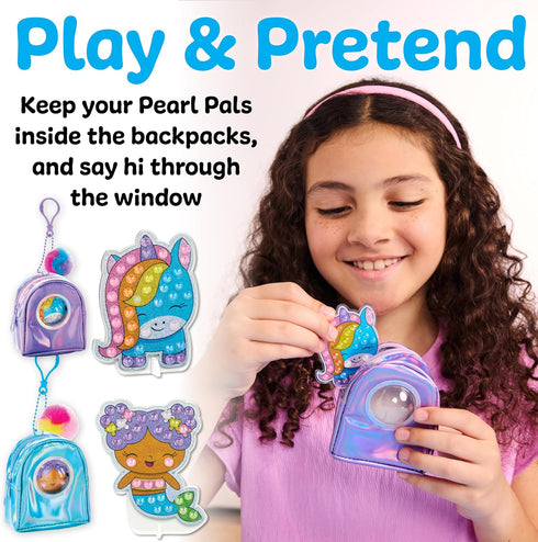 Backpack 6+) Creativity for Kids Bubble Gems Keychains - DIY Diamond Art Kits for Kids, Unicorn Toys for Girls, Gem Art