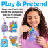 Backpack 6+) Creativity for Kids Bubble Gems Keychains - DIY Diamond Art Kits for Kids, Unicorn Toys for Girls, Gem Art