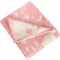 NTBAY 3 Layer Toddler Blanket, 30"x40", Muslin Cotton Jacquard, Lightweight Thermal Baby Blanket