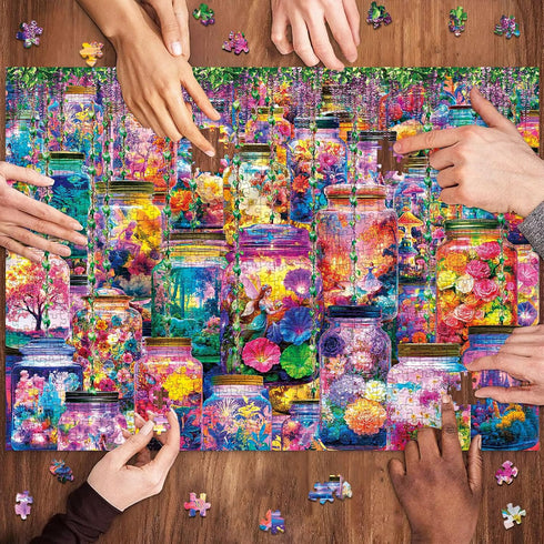 1000 1000 1000-Fantasy HUADADA Puzzles for Adults Pieces,Challenging Game Toys, Puzzles Pieces,Impossible Puzzle