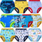 BIG ELEPHANT Toddler Training Pants, Soft Cotton Absorbent Training Underwear for Baby