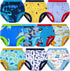 BIG ELEPHANT Toddler Training Pants, Soft Cotton Absorbent Training Underwear for Baby