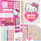 Hello Kitty DIY Journal Kit for Girls Teens Kawaii A5 Spiral Notebook Hair Clips