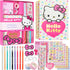 Hello Kitty DIY Journal Kit for Girls Teens Kawaii A5 Spiral Notebook Hair Clips