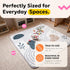50" 50" Miotetto Baby Mat for Floor, x Playpen Mat, Thick Soft Foam Padding Baby Play Mat, Portable Quilted playmat